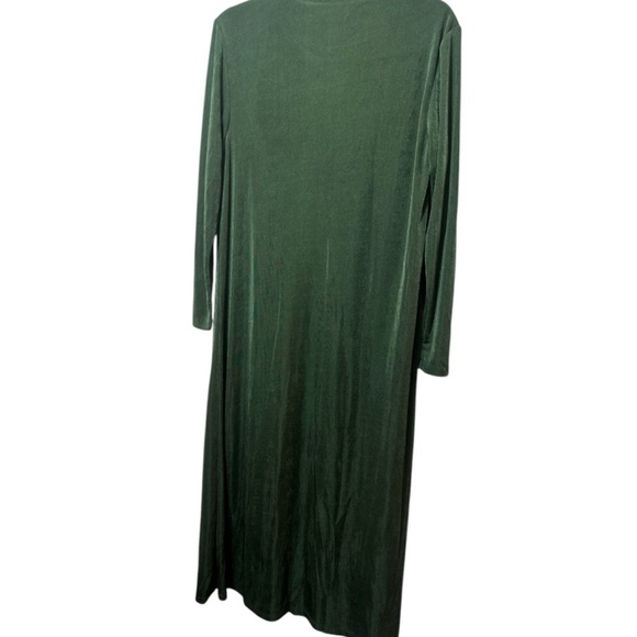 Mango Green Sheath Long Sleeve Dress - Picture 2 of 7